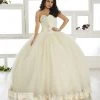 LA Glitter By House Of Wu Strapless Sweetheart Dress By House Of Wu LA Glitter 24017 Quinceañera