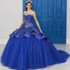 LA Glitter By House Of Wu Strapless V-Neck Dress By House Of Wu LA Glitter 24038 Quinceañera