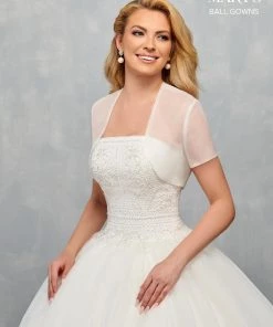 Mary's Bridal Ball Gowns Collection Strapless Wedding Ball Gown By Mary's Bridal MB6078