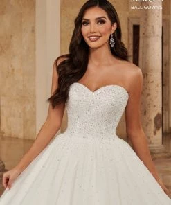 Mary's Bridal Ball Gowns Collection Wedding Dresses Strapless Wedding Ball Gown By Mary's Bridal MB6085