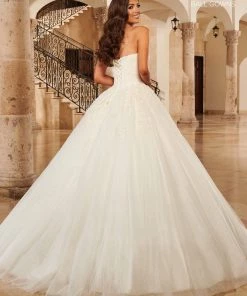 Mary's Bridal Ball Gowns Collection Wedding Dresses Strapless Wedding Ball Gown By Mary's Bridal MB6093