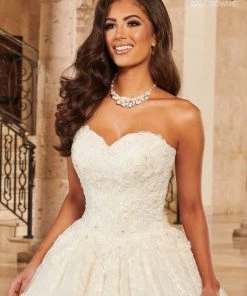 Mary's Bridal Ball Gowns Collection Wedding Dresses Strapless Wedding Ball Gown By Mary's Bridal MB6093