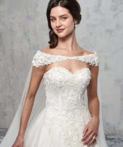 Mary's Bridal Couture Damour Collection Wedding Dresses Strapless Wedding Gown By Mary's Bridal MB4020