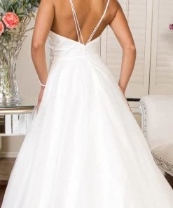 Sweetheart Glitter Bridal Gown By Elizabeth K GL1905