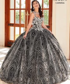 Sweetheart Glitter Quinceanera Dress By Mary's Bridal MQ1067