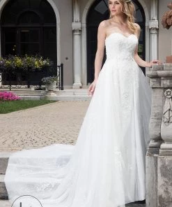 Lo Adoro By Mary's Bridal Sweetheart Lace Applique Wedding Gown By Mary's Bridal M638 Wedding Dresses
