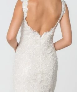 Sweetheart Lace Wedding Mermaid Gown By Elizabeth K GL2819