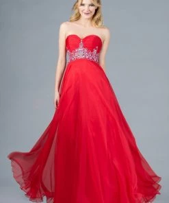 Prom Beaded Sweetheart Strapless Gown By Cinderella Divine 7664