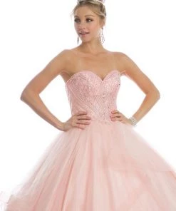 Tiered Sweetheart Ball Gown By Juliet 1424