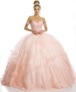 Tiered Sweetheart Ball Gown By Juliet 1424