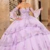 Quinceañera Tiered Sweetheart Quinceanera Dress By Mary's Bridal MQ2118