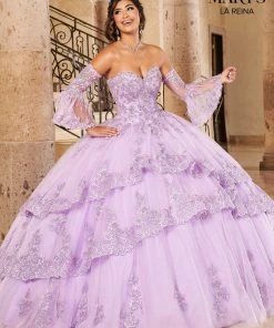 Quinceañera Tiered Sweetheart Quinceanera Dress By Mary's Bridal MQ2118