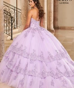 Quinceañera Tiered Sweetheart Quinceanera Dress By Mary's Bridal MQ2118