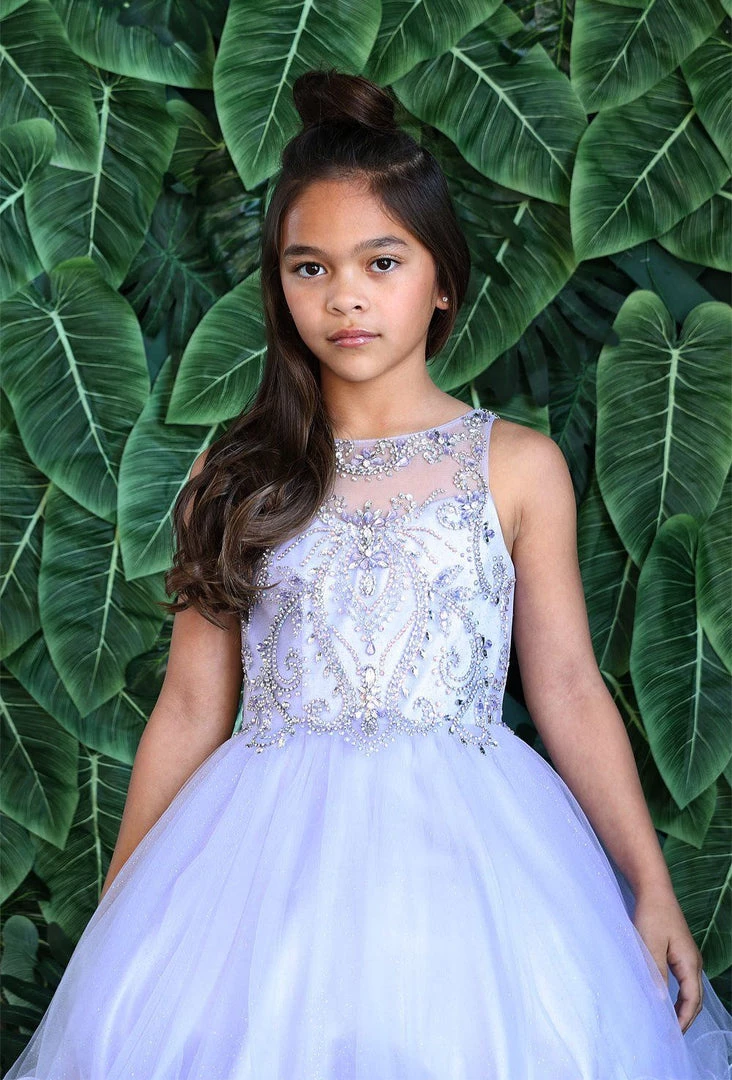 Calla Collection Kids Tween Girls Jeweled Short Glitter Dress By Calla TY013 20 Calla Collection Kids Tween Girls Jeweled Short Glitter Dress By Calla TY013