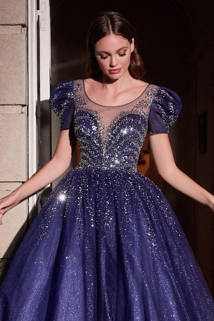 Prom Twinkle Tulle Ball Gown By Cinderella Divine B702 3 Prom Twinkle Tulle Ball Gown By Cinderella Divine B702