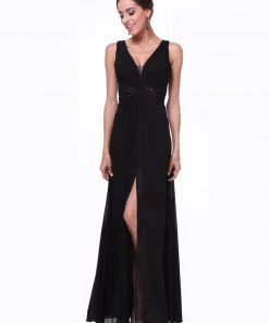 Long Twist Front Dress By Cinderella Divine 73 Prom