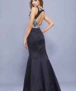 Prom Two-Piece Mermaid Dress With Embroidered Top By Nox Anabel 8287