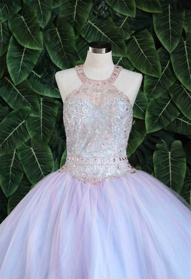 Calla Collection Quinceañera Two-Tone Beaded Halter Quinceanera Dress By Calla KY79398X 15 Calla Collection Quinceañera Two-Tone Beaded Halter Quinceanera Dress By Calla KY79398X