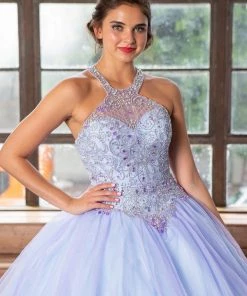 Calla Collection Quinceañera Two-Tone Beaded Halter Quinceanera Dress By Calla KY79398X 29 Calla Collection Quinceañera Two-Tone Beaded Halter Quinceanera Dress By Calla KY79398X