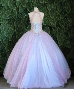 Calla Collection Quinceañera Two-Tone Beaded Halter Quinceanera Dress By Calla KY79398X 35 Calla Collection Quinceañera Two-Tone Beaded Halter Quinceanera Dress By Calla KY79398X