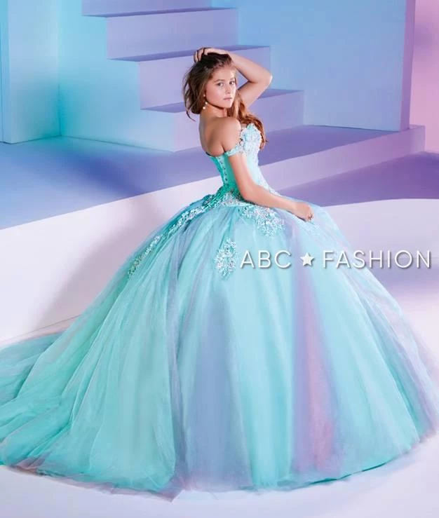 Ragazza Fashion Quinceañera Two Tone Quinceanera Dress By Ragazza D37-537 6 Ragazza Fashion Quinceañera Two Tone Quinceanera Dress By Ragazza D37-537