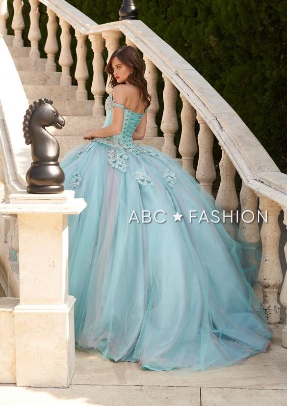 Ragazza Fashion Quinceañera Two Tone Quinceanera Dress By Ragazza D37-537 4 Ragazza Fashion Quinceañera Two Tone Quinceanera Dress By Ragazza D37-537