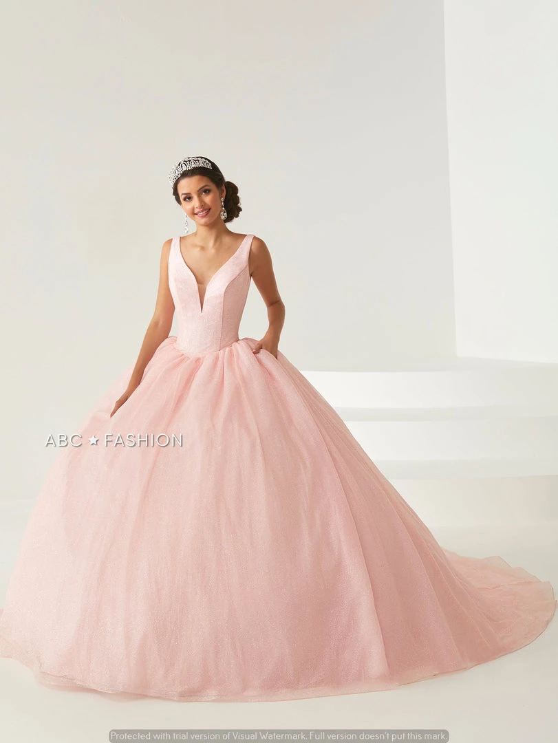 House Of Wu Fiesta Gowns V-Neck Quinceanera Dress By Fiesta Gowns 56442 9 House Of Wu Fiesta Gowns V-Neck Quinceanera Dress By Fiesta Gowns 56442