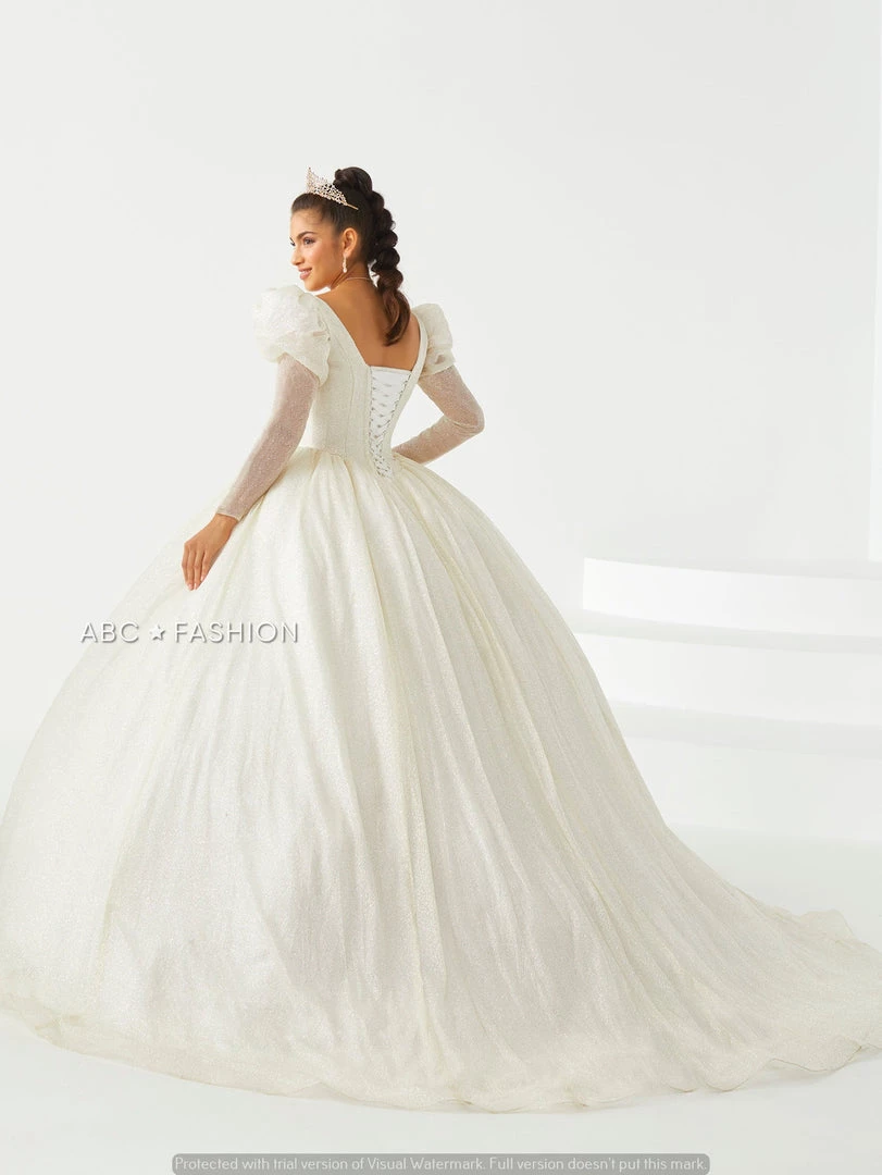 House Of Wu Fiesta Gowns V-Neck Quinceanera Dress By Fiesta Gowns 56442 4 House Of Wu Fiesta Gowns V-Neck Quinceanera Dress By Fiesta Gowns 56442