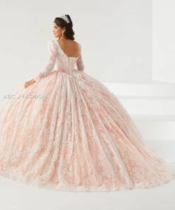 Quinceañera V-Neck Quinceanera Dress By House Of Wu 26005