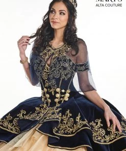 Mary's Bridal Velvet Charro Quinceanera Dress By Alta Couture MQ3037 Quinceañera 22 Mary's Bridal Velvet Charro Quinceanera Dress By Alta Couture MQ3037 Quinceañera