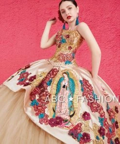 Ragazza Fashion Virgen De Guadalupe Quince Dress By Ragazza M18-118 38 Ragazza Fashion Virgen De Guadalupe Quince Dress By Ragazza M18-118