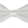 Vesuvio Napoli Men White Silk Bow Ties