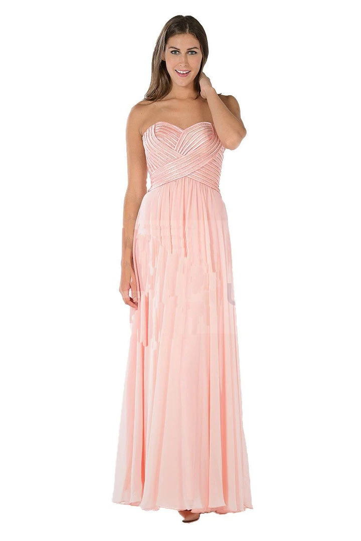 White Strapless Sweetheart Gown With Sequined Top By Poly USA 7 White Strapless Sweetheart Gown With Sequined Top By Poly USA